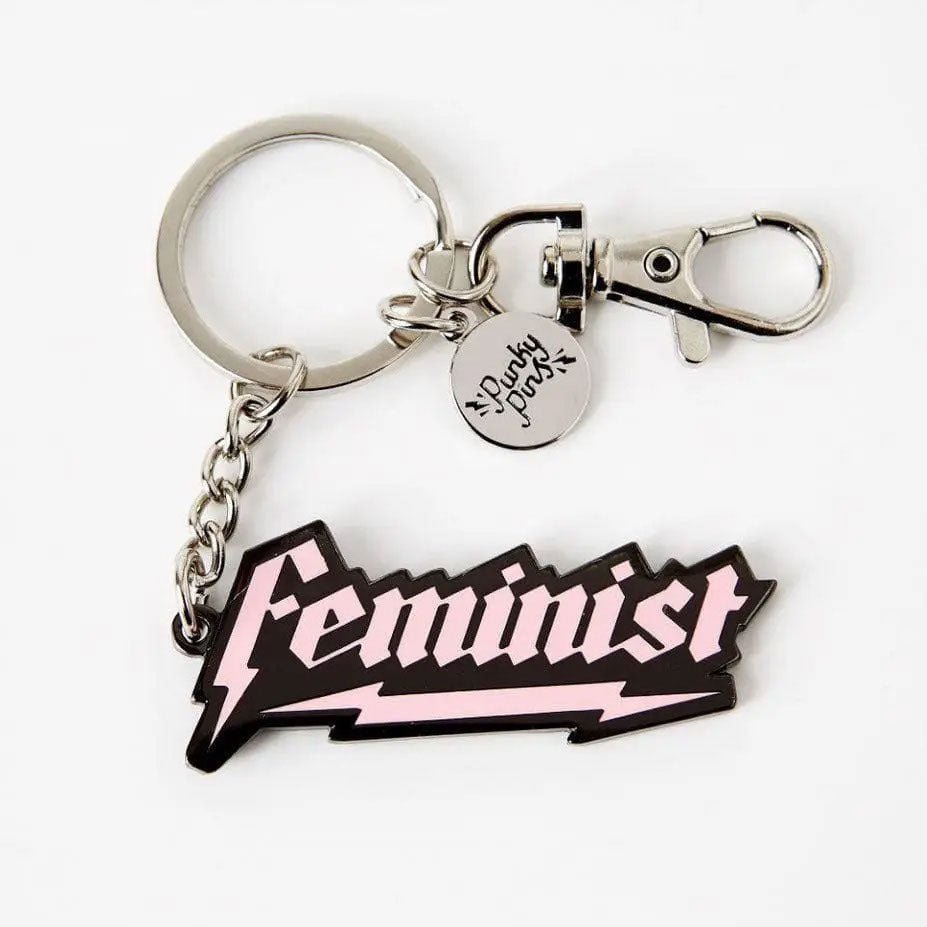 Too Fast | Punky Pins | Feminist Enamel Keyring