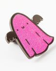 Too Fast | Punky Pins | Pink Glitter Sparkle Ghost Enamel Pin
