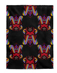 Too Fast | Rainbow Satan Velvet Plush Blanket