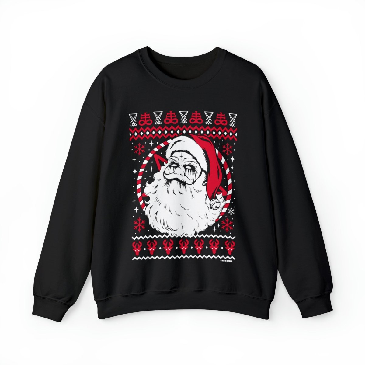 Too Fast | Ringing Bells and Raising Hell Christmas Crewneck Sweatshirt