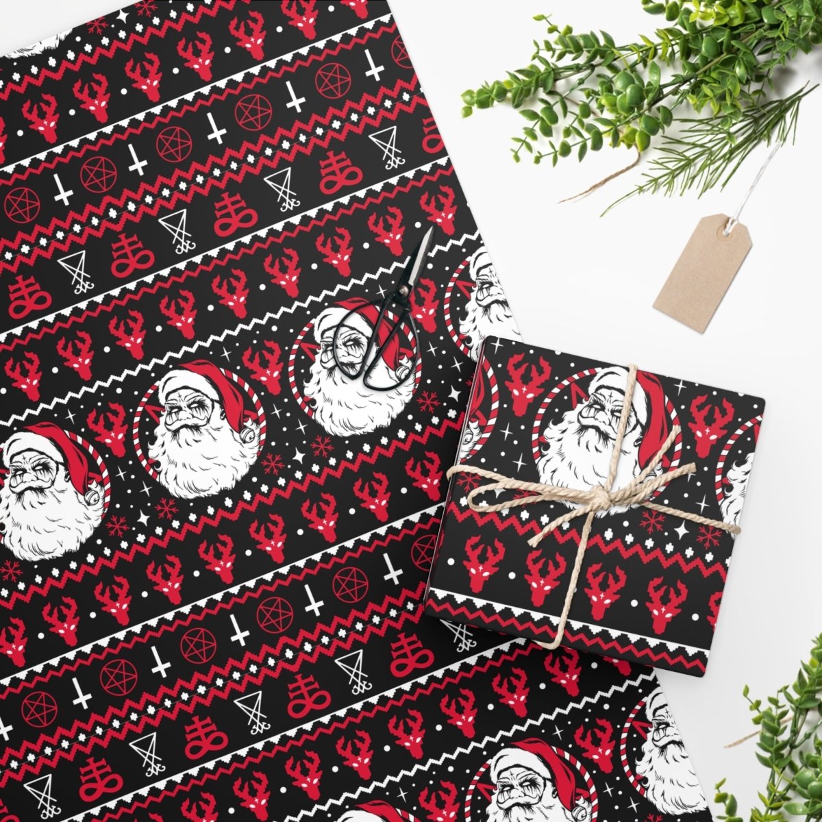 Too Fast | Ringing Bells and Raising Hell Christmas Gift Wrapping Paper