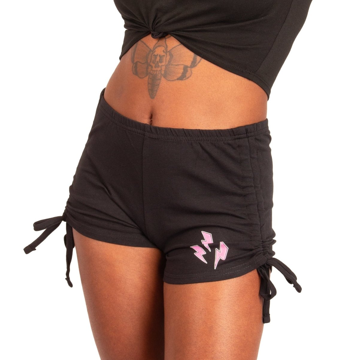 Too Fast | Rip Beauty Coffin Tie Up Shorts