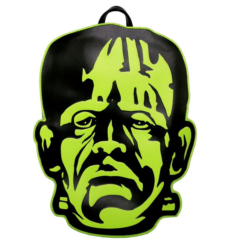 Too Fast | Rock Rebel | Frankenstein Monster Head Backpack