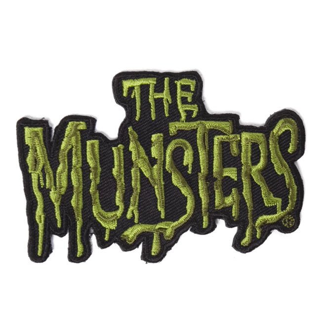 Too Fast | Rock Rebel | The Munsters Logo Embroidered Patch