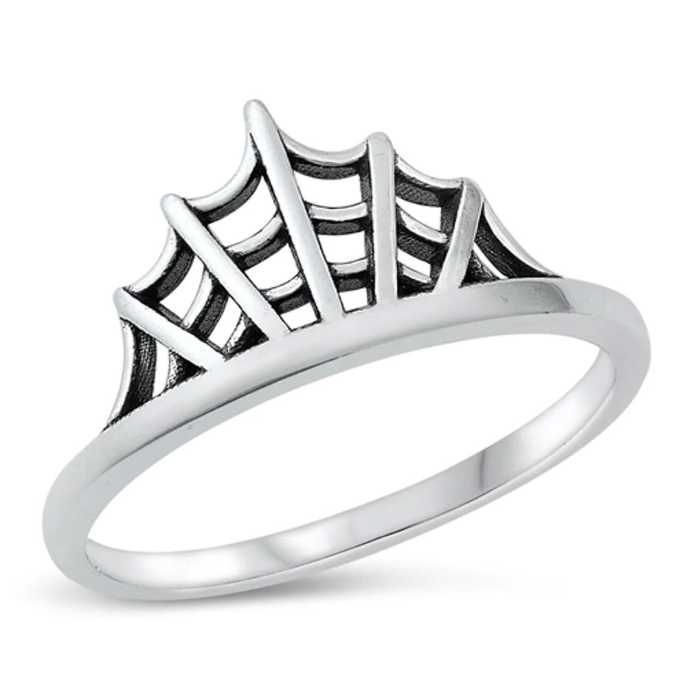 Too Fast | Shrum &amp; Cooper | Spider Web Sterling Silver Ring