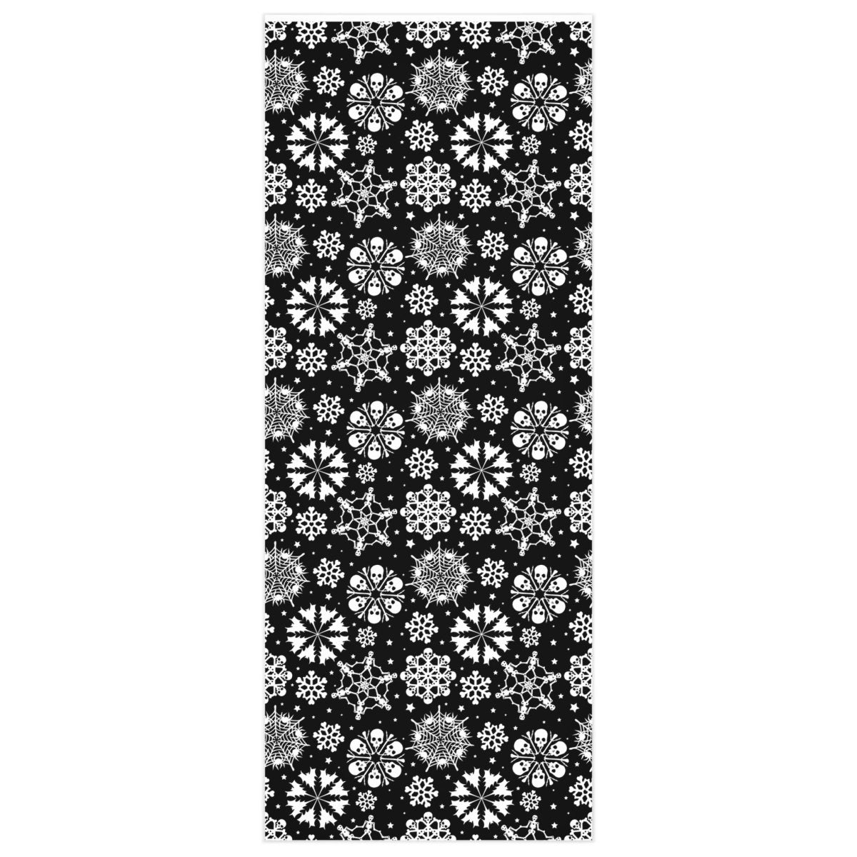 Too Fast | Skull-flake Snowflake Christmas Gift Wrapping Paper