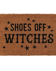 Too Fast | Something Different | Shoes Off Witches Natural Doormat