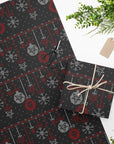 Too Fast | Spooky Christmas Ornaments Gift Wrapping Paper