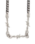 Too Fast | Switchblade Stiletto | Barbwire Chain Necklace