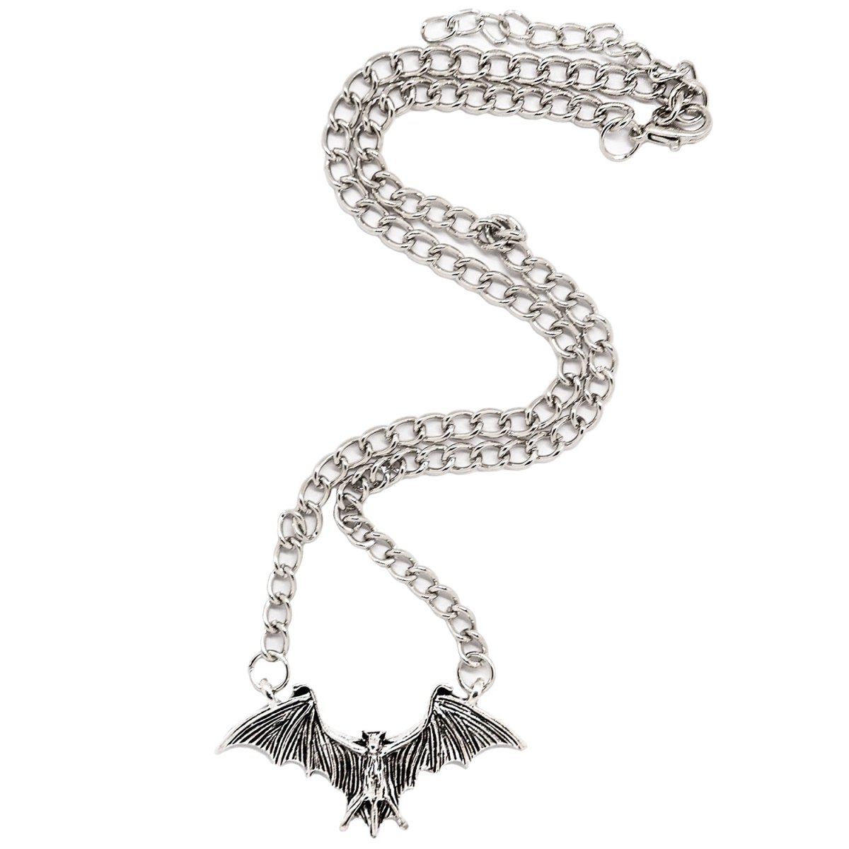 Too Fast | Switchblade Stiletto | Bat Necklace