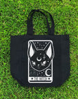 Too Fast | The Witch Tarot Card Canvas Tote Bag