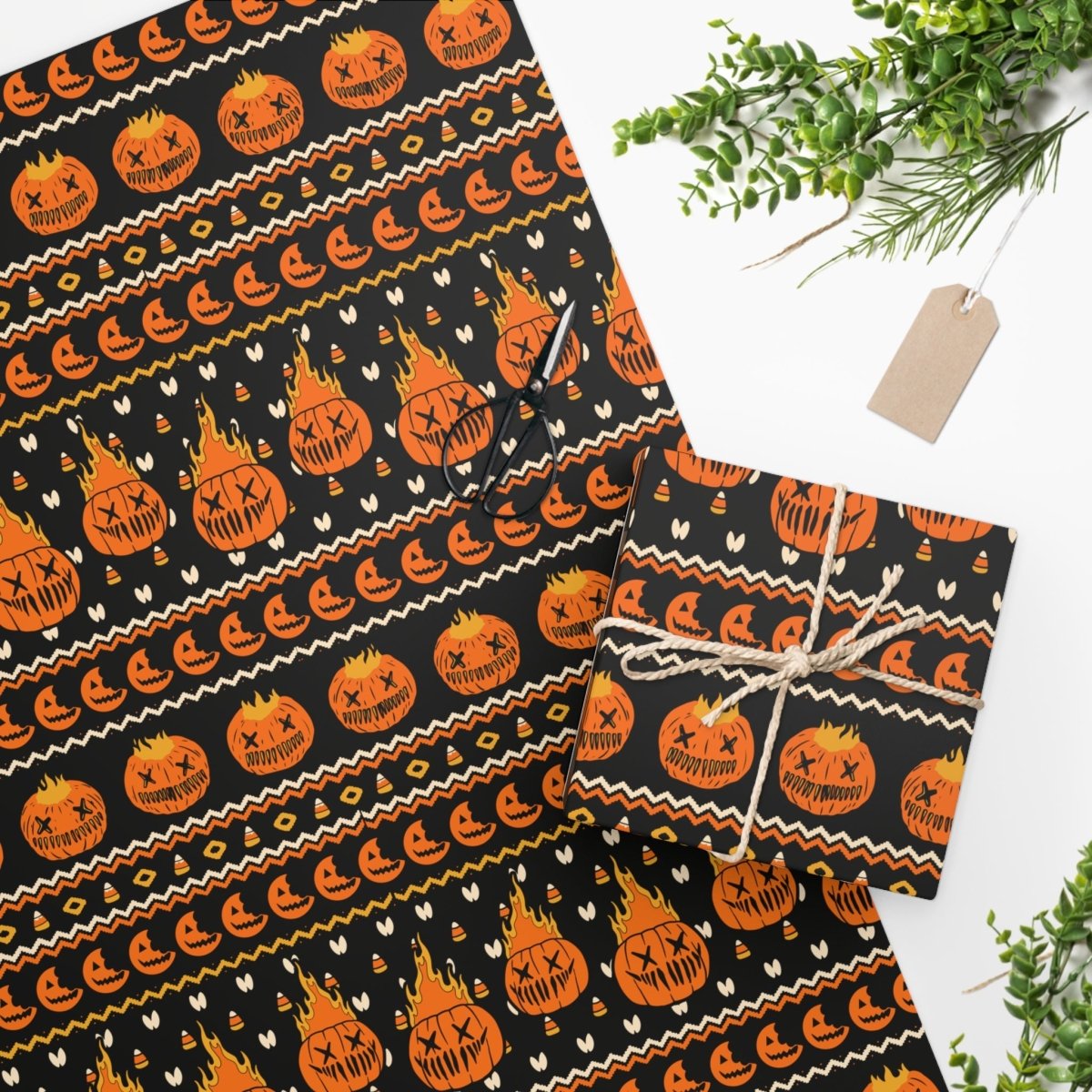 Too Fast | Trick or Treat Halloween Gift Wrapping Paper