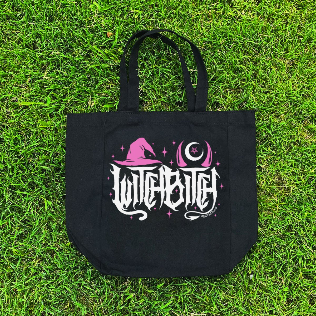 Too Fast | Witch Bitch Canvas Tote Bag