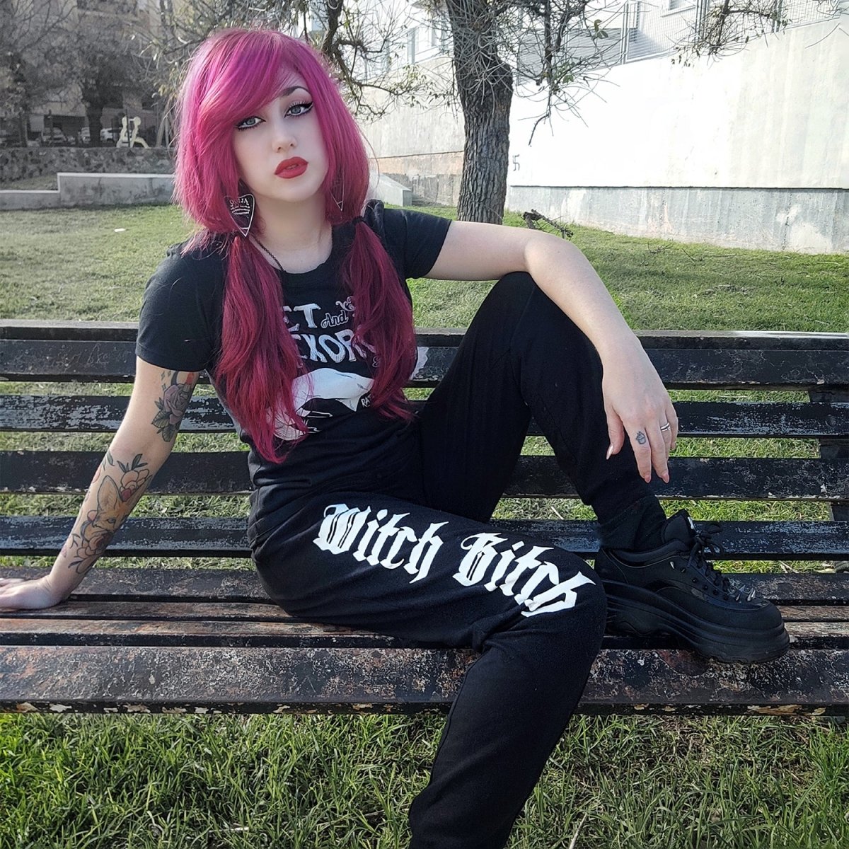Too Fast | Witch Bitch Fleece Sweatpants