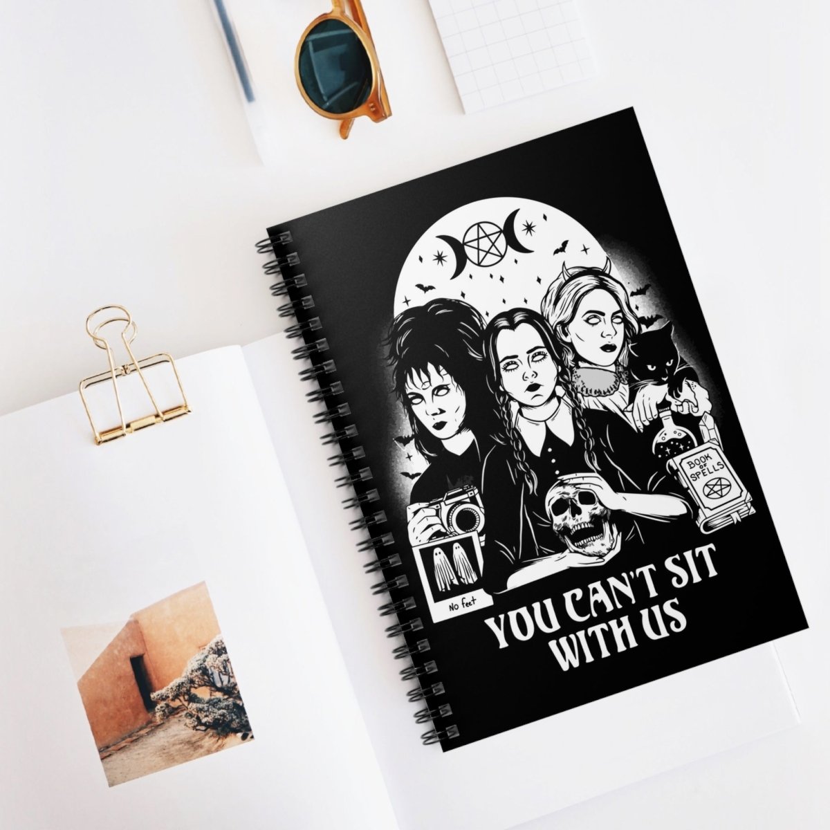Too Fast | You Can&#39;t Sit With Us Spiral Notebook